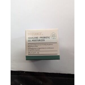 BIOSSANCE Squalane + Probiotic Gel Moisturizer. Extra Gentle Formula 5ml